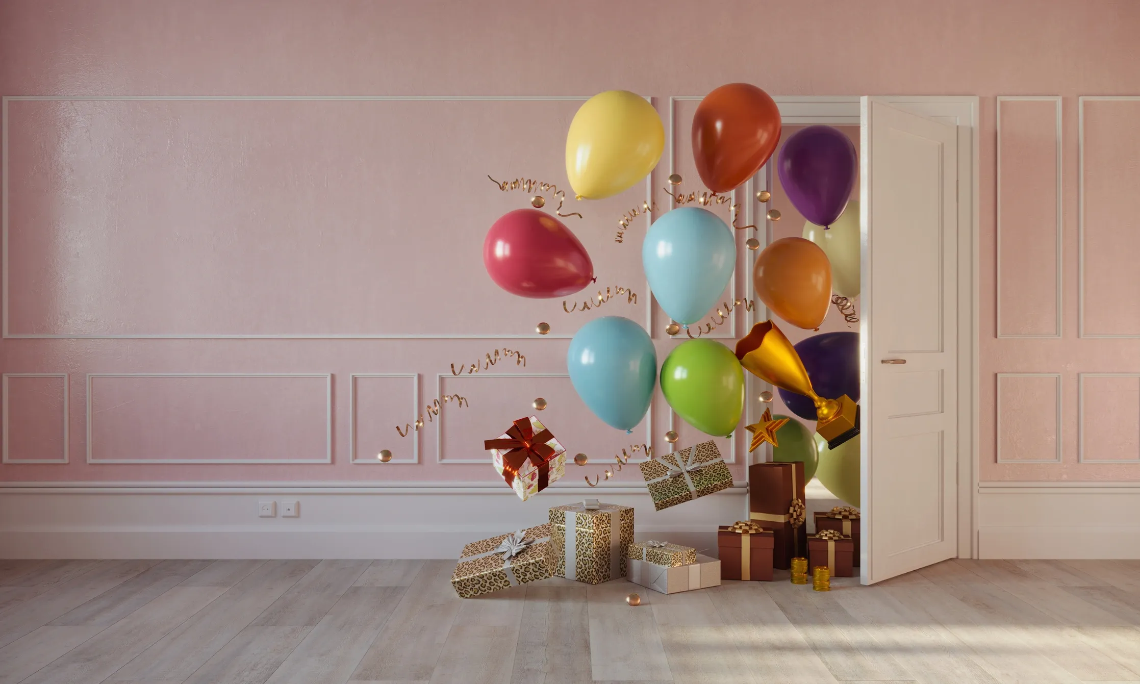 Arreglo de globos