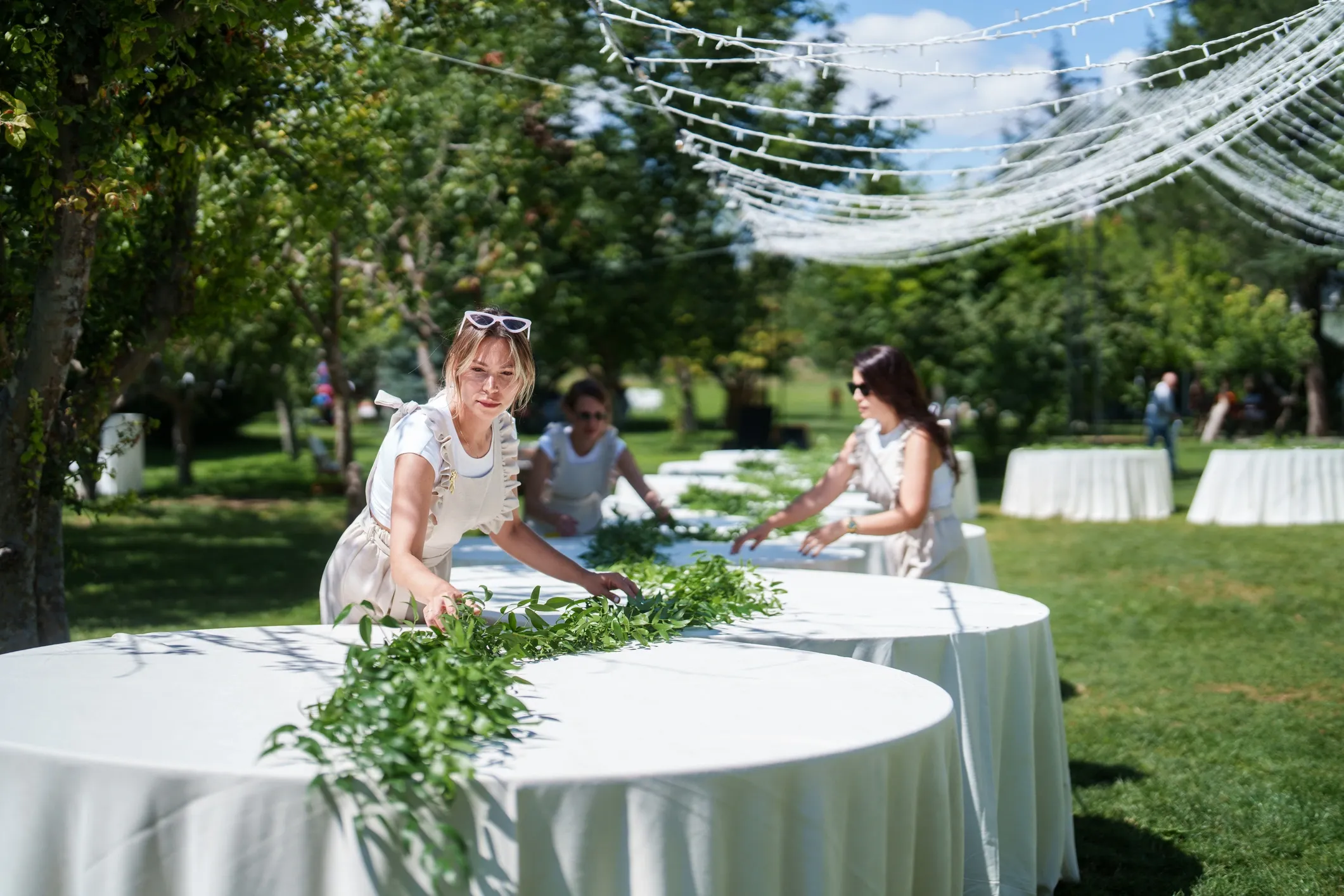 Jardín para eventos